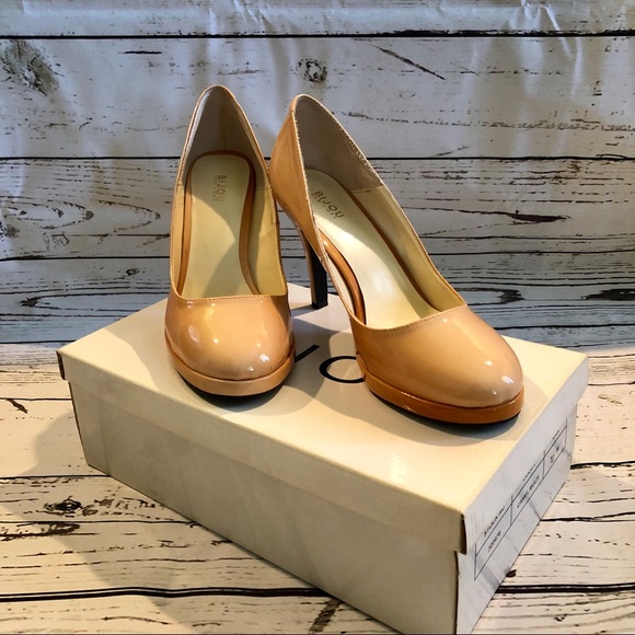 BIJOU NEW YORK—CAMEL OMBRÉ—PLATFORM HEELS!! (EUC) - Picture 6 of 10